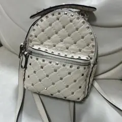 VALENTINO アイボリーリュック