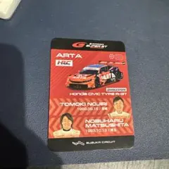 ［非売品］2025 SUPER GT 鈴鹿 カード 8号車