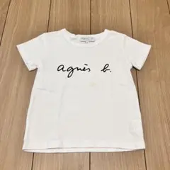 002 agnès b. Tシャツ 4 ans ホワイト