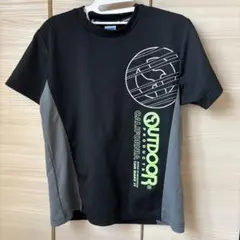 OUTDOOR Tシャツ ブラック/グレー