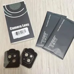 【2枚】カメラフィルム iPhone15/15 Plus用 カメラ保護