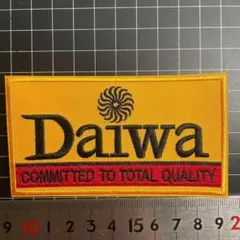 アイロンワッペン★Daiwa★黄色