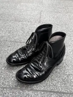 Alden #4562H 7D BLK コードバン　プレーントウブーツ