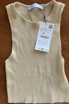 ZARA ザラ タンクトップ ゴールド