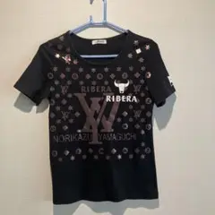 ステキハウスリベラ　レディース半袖Tシャツ　　黒