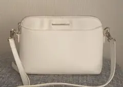 インデックス　ホワイトショルダーバック【美品】