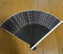 新品　LEXUS 専用ケース付　浴衣　扇子 黒模様　レクサス