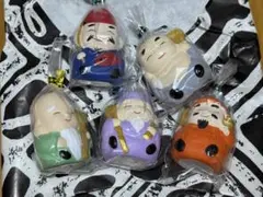 縁起物 七福神 恵比寿天、布袋尊、福禄寿、寿老人、毘沙門天 おみくじ 置物