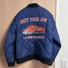 2025年最新】Supreme Quit Your Job Quilted Work Jacketの人気