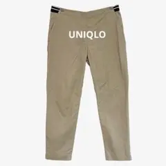 UNIQLO/コットンフィールアンクルパンツ/ベージュ/カジュアル/3232