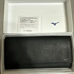 日本ハムファイターズ　ミズノクラブ革長財布（ブラック）　未使用・美品 日本ハムファイターズ ミズノクラブ革 長財布 未使用品 ブラック