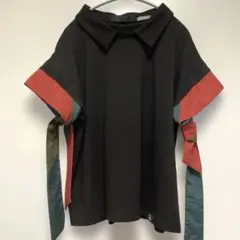 MICALLE MICALLE 異素材ミックス シャツ