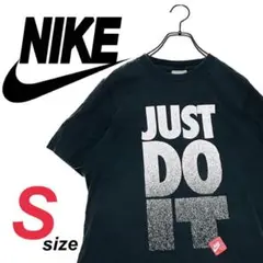 NIKE JUST DO IT Tシャツ ブラック S ストリート系　ナイキ