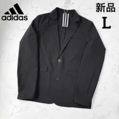 新品　アディダス adidas テイラードジャケット　ブラック　ゴルフ　L