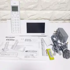 SHARP インテリアホン 電話 JD-4C1CL ホワイト