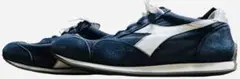 【美品】EQUIPEエキップ紺白25.5DIADORAHERITAGEスニーカー
