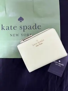ケイトスペード kate spade 2つ折り財布 スモール Lジップ ウォレッ