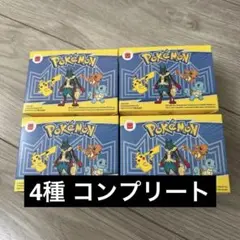 マクドナルド ハッピーセット 4箱 ポケモン おもちゃ