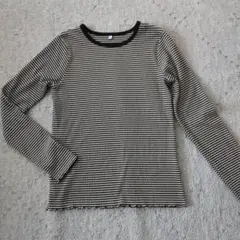 ★レディース★長袖 ボーダー カットソー Tシャツ