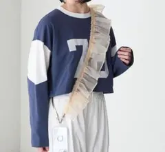 フリルスマホショルダー　スマホストラップ