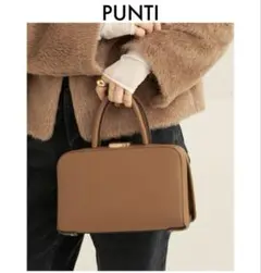 PUNTI./プンティ 別注 PORTRAIT HAND バッグ　美品