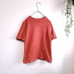 GIANNI LO GIUDICE Tシャツ L 赤オレンジ最終セール価格