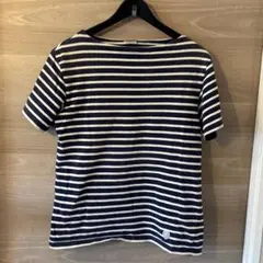 Orcival ネイビー/ホワイトストライプ Tシャツ