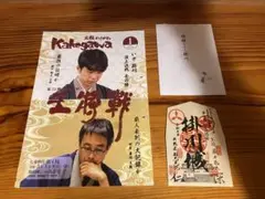 藤井聡太王将 羽生善治九段 将棋 王将戦 掛川城 限定 御城印 広報誌 セット