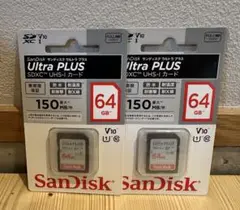 SanDisk Ultra PLUS 64GB SDXC メモリーカード