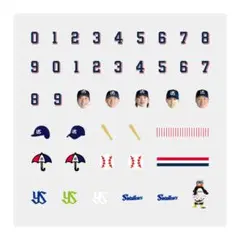 ヤクルトスワローズ ネイルシール 選手