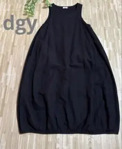 Dgy★ ノースリーブ バルーンラインワンピース ロング丈　Aライン　Mサイズ