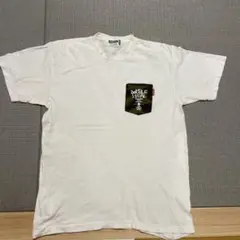 DOUBLE STEAL ポケット付き Tシャツ Lサイズ