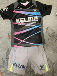 KELME スポーツウェア SXサイズ 黒・灰・青・ピンク　サッカー　練習着