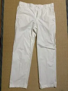 メンズ　ゴルフパンツ　アダバット　adabat サイズ88 白