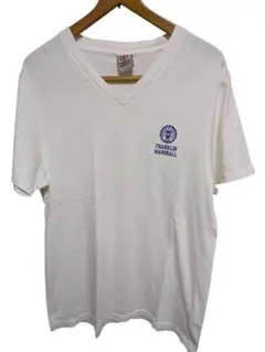 ♦FRANKLIN MARSHALL VネックTシャツ ホワイト