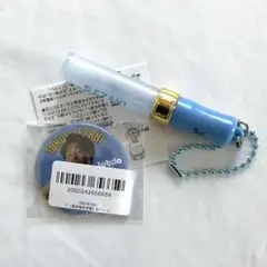 江崎巧朗選手　ミニペンライトキーホルダー　缶バッジ