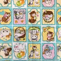 猫生地　パネル生地