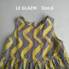 LE GLAZIK ノースリーブワンピース Size6　日本製
