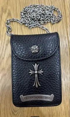 未使用品　タバコ　シガレットケース 小物入れ　クロスモチーフ
