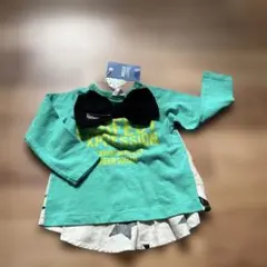 BREEZE ターコイズ ボウタイ トップス　80