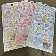 ボンボンドロップシール 3枚セット