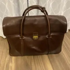 【新品】Maruem ヴィンテージ　ビジネスバッグ マルエム 茶