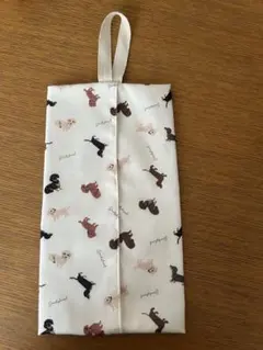 ダックスフンド☆ティッシュケース☆吊り下げ