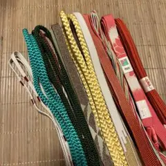 美品 帯締め 10本 セット 着物 きもの 小物 まとめ売り