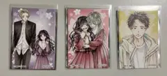 DMMくじ　薫る花は凛と咲く　購入特典　イラストカード　3種