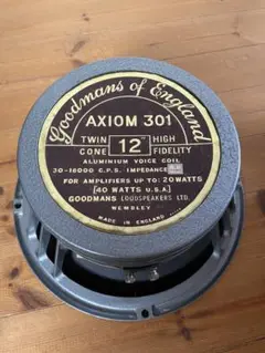 Goodmans audiom 90　TA-4181A近似　46cm 18インチ 2025年最新】GOODMAN スピーカーの人気アイテム - メルカリ