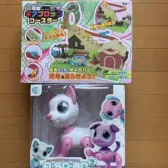 おもちゃ　コミュニケーションTOYアソボ　電動ギアブロックコースター