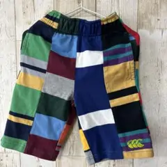 canterbury マルチカラー ショートパンツ 110
