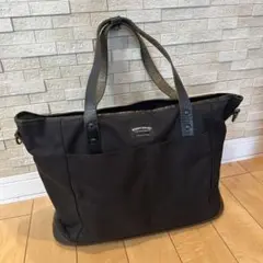 WONDER BAGGAGE ブラックトートバッグ