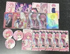 すとぷり　さとみ　カード　ステッカー　缶バッジ　セット②